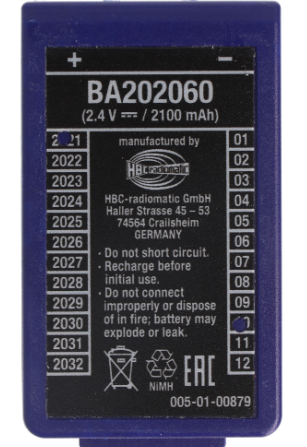 HBC Batteri BA202060 - Artikelnummer 10001232 reservdel